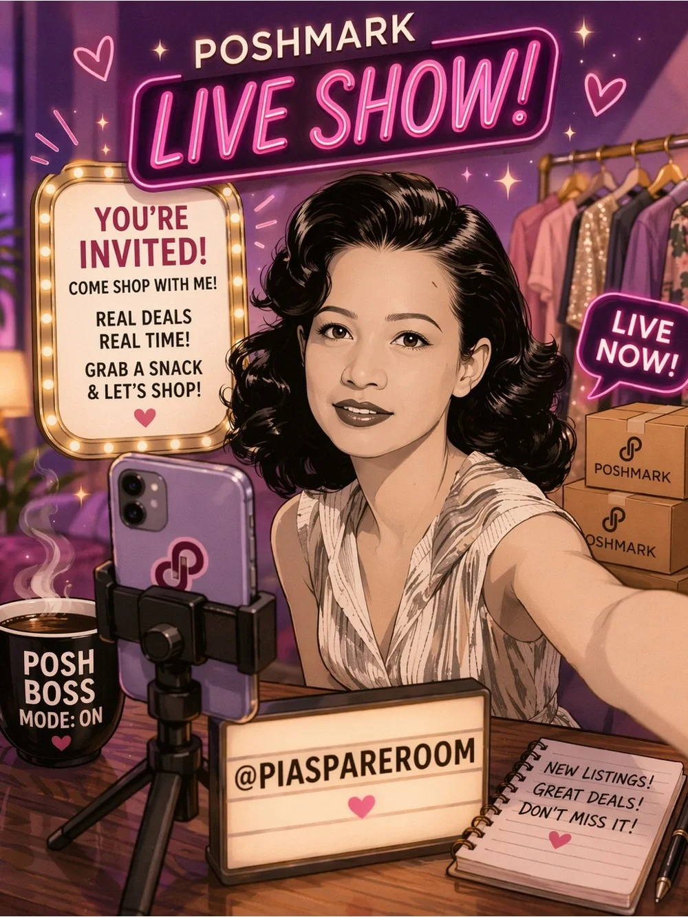 Live Show ——Let’s do this❣️❣️❣️Join me💄💋